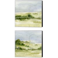 Framed 'Tempered Horizon 2 Piece Canvas Print Set' border=
