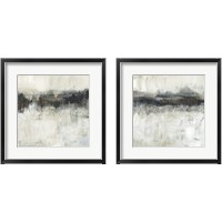 Framed Neutral Horizon Line 2 Piece Framed Art Print Set