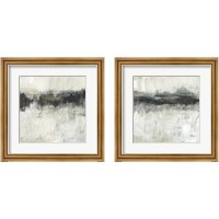Framed Neutral Horizon Line 2 Piece Framed Art Print Set
