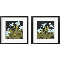 Framed Garden Lilies 2 Piece Framed Art Print Set