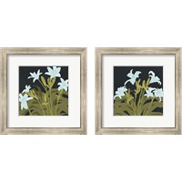 Framed Garden Lilies 2 Piece Framed Art Print Set