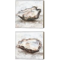 Framed 'Oyster Study 2 Piece Canvas Print Set' border=