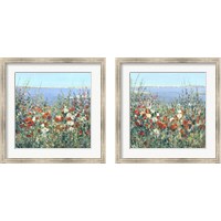 Framed Seaside Garden 2 Piece Framed Art Print Set