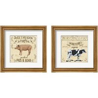 Framed Animal Farm Collection 2 Piece Framed Art Print Set