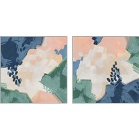 Framed Pixel Data 2 Piece Art Print Set