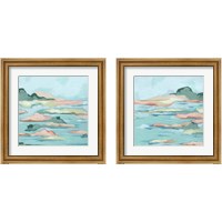 Framed Seafoam Coast 2 Piece Framed Art Print Set