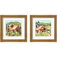 Framed Harvest Valley 2 Piece Framed Art Print Set