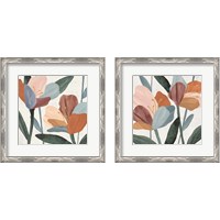 Framed 'Azalea Joining 2 Piece Framed Art Print Set' border=