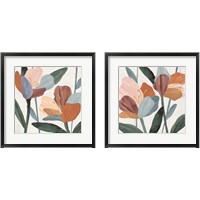 Framed 'Azalea Joining 2 Piece Framed Art Print Set' border=