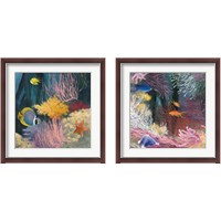 Framed Coastal Reef 2 Piece Framed Art Print Set