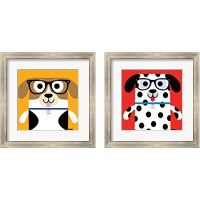 Framed Bow Wow Dogs 2 Piece Framed Art Print Set