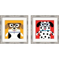Framed Bow Wow Dogs 2 Piece Framed Art Print Set