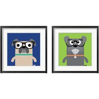 Framed Bow Wow Dogs 2 Piece Framed Art Print Set