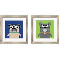 Framed Bow Wow Dogs 2 Piece Framed Art Print Set