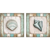 Framed Beach 2 Piece Art Print Set