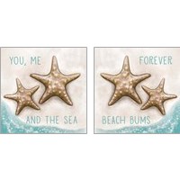 Framed Forever Beach Bums 2 Piece Art Print Set