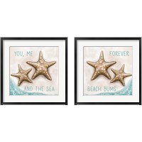 Framed Forever Beach Bums 2 Piece Framed Art Print Set