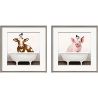 Framed Bathtub 2 Piece Framed Art Print Set