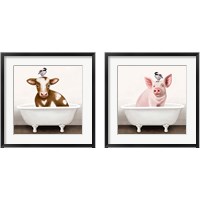 Framed Bathtub 2 Piece Framed Art Print Set
