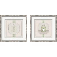 Framed 'Laundry 2 Piece Framed Art Print Set' border=