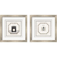 Framed 'Laundry 2 Piece Framed Art Print Set' border=