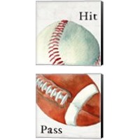 Framed 'Ball 2 Piece Canvas Print Set' border=