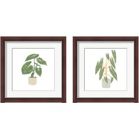 Framed 'Philodendron Gloriosum 2 Piece Framed Art Print Set' border=