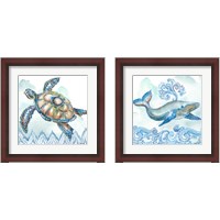 Framed Boho Shells 2 Piece Framed Art Print Set