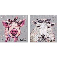 Framed Farm Pop 2 Piece Art Print Set