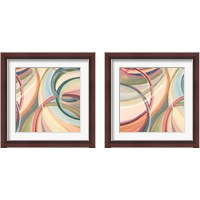 Framed Overlapping Rings 2 Piece Framed Art Print Set