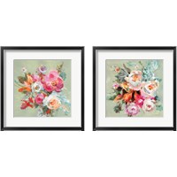 Framed Windblown Blooms 2 Piece Framed Art Print Set