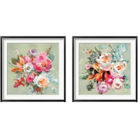 Framed Windblown Blooms 2 Piece Framed Art Print Set
