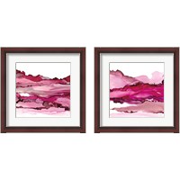Framed Pinkscape  2 Piece Framed Art Print Set