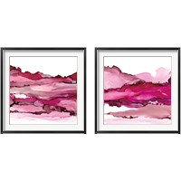 Framed Pinkscape  2 Piece Framed Art Print Set