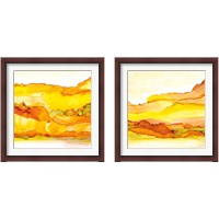 Framed Yellowscape  2 Piece Framed Art Print Set