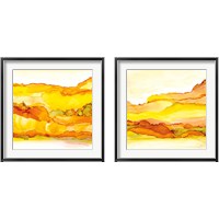 Framed Yellowscape  2 Piece Framed Art Print Set