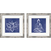 Framed Buddha 2 Piece Framed Art Print Set