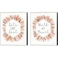 Framed Desert Blooms 2 Piece Canvas Print Set