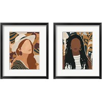 Framed Modern Woman 2 Piece Framed Art Print Set
