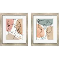 Framed Soft Figures 2 Piece Framed Art Print Set