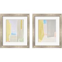Framed Pastels to the Sea 2 Piece Framed Art Print Set