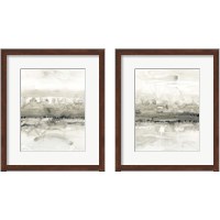 Framed Grey on the Horizon 2 Piece Framed Art Print Set