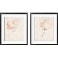 Framed Fleur Petite 2 Piece Framed Art Print Set