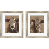Framed East End Cattle 2 Piece Framed Art Print Set