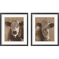 Framed East End Cattle 2 Piece Framed Art Print Set