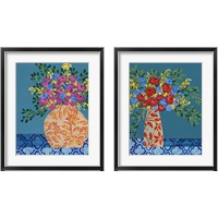 Framed Gathering of Flowers 2 Piece Framed Art Print Set