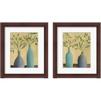 Framed 'Bottle Vignette 2 Piece Framed Art Print Set' border=