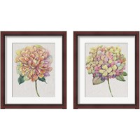 Framed Multicolor Floral 2 Piece Framed Art Print Set
