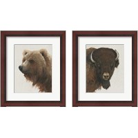 Framed 'Western Portrait 2 Piece Framed Art Print Set' border=