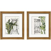 Framed 'Cactus Door 2 Piece Framed Art Print Set' border=